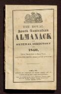 The Royal South Australian almanack for