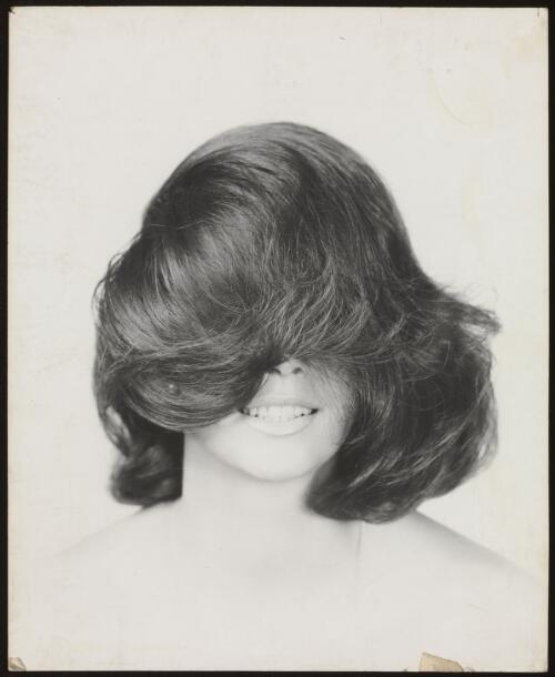 Margot, a dark haired model, approximately 1969, 2 / Athol Shmith