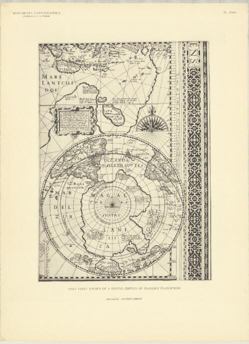 Only sheet known of a second edition of Plancius' Planisphere [cartographic material]