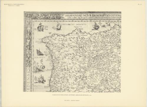 Carolus Clusius, Spain, Antwerp, Abraham Ortelius, 1570 [cartographic material]