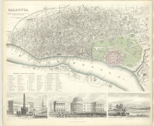 Calcutta. [cartographic material] / J. & C. Walker, sculpt