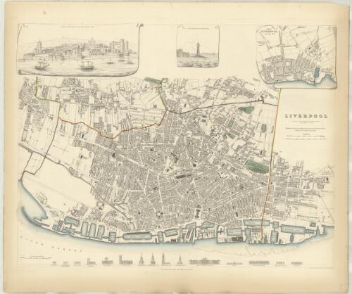 Liverpool. [cartographic material] / J. & C. Walker, sculpt