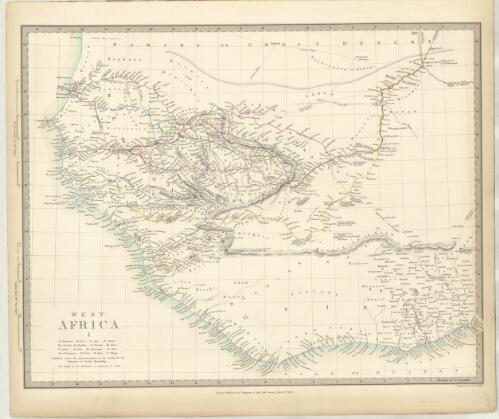 West Africa. I [cartographic material] / published under the superintendence of the Society for the Diffusion of Useful Knowledge ; engraved by J. & C. Walker