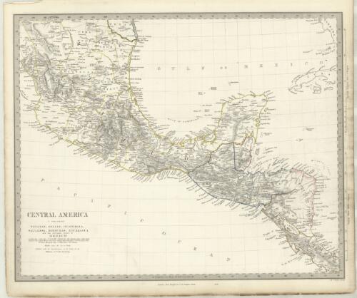 Central America I. including Yucatan, Belize, Guatamala, Salvador, Honduras, Nicaragua and the southern states of Mexico. [cartographic material] / published under the superintendence of the Society for the Diffusion of Useful Knowledge ; J. & C. Walker, sculpt