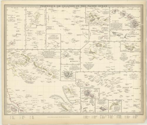 Polynesia, or, Islands in the Pacific Ocean [cartographic material] / engraved by J. & C.Walker