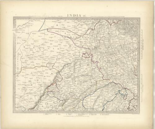 India IX. [cartographic material] / J. & C. Walker, sculpt