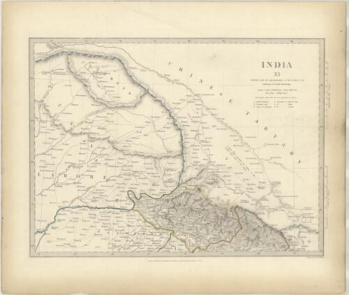 India XI. [cartographic material] / J. & C. Walker, sculpt