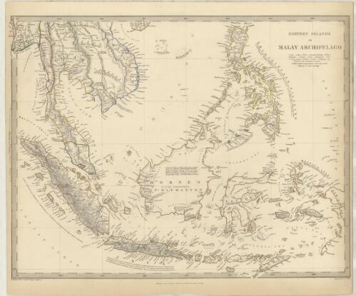 Eastern Island or Malay Archipelago. [cartographic material] / J. & C. Walker, sculpt