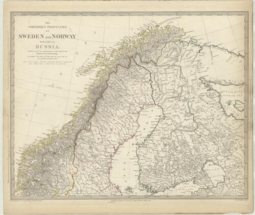 The northern provinces of Sweden and Norway with part I of Russia / published under the superintendence of the Society for the Diffusion of Useful Knowledge ; J. & C. Walker, sculpt