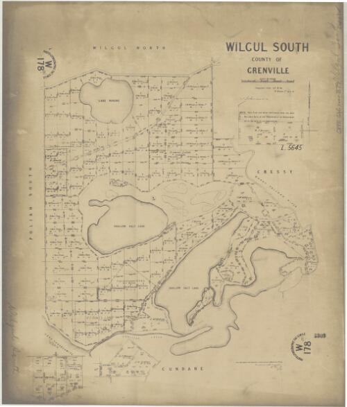 Wilgul South, County of Grenville [cartographic material] / photo-lithographed at the Department of Lands and Survey Melbourne by J. Noone