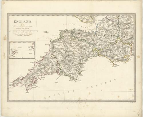 England IV [cartographic material] / J. & C. Walker, sculpt