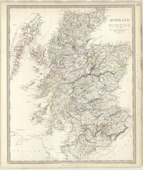 Scotland [cartographic material] / J. & C. Walker, sculpt