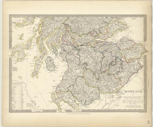 Scotland I [cartographic material] / J. & C. Walker, sculpt