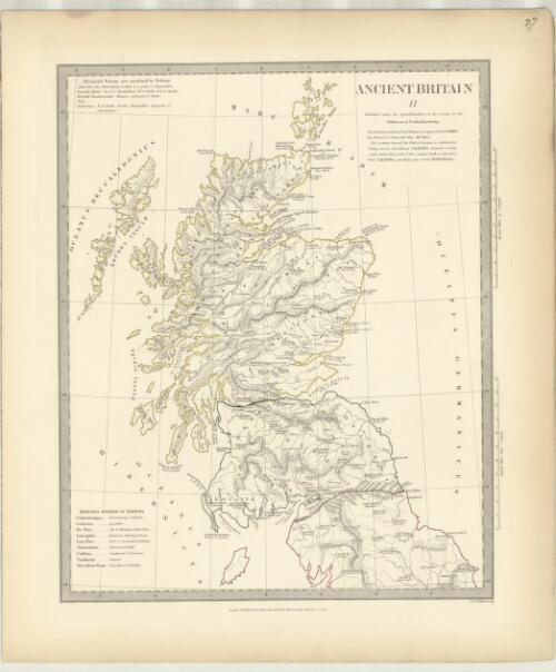 Ancient Britain II [cartographic material] / J. & C. Walker, sculpt