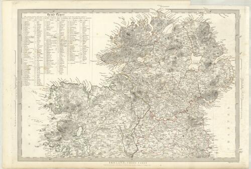 Ireland, North Sheet [cartographic material] / J. & C. Walker, sculpt
