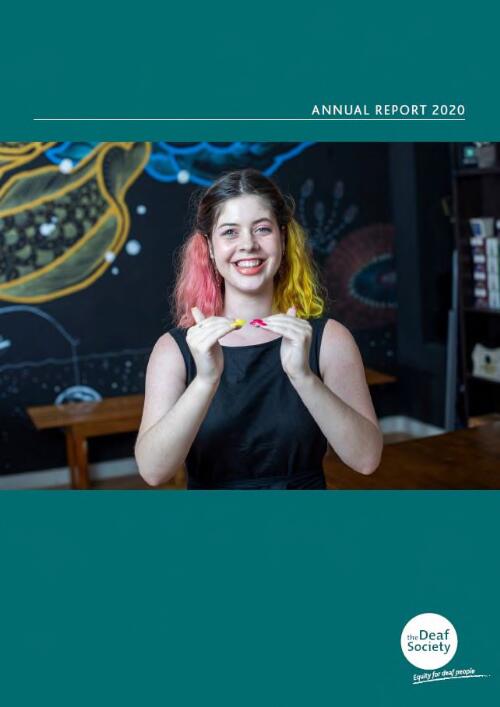 Annual report / Deaf Society