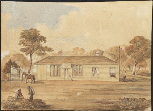 The Gap Store, near Kororoit Creek, Victoria, 1852 / Thomas Ham