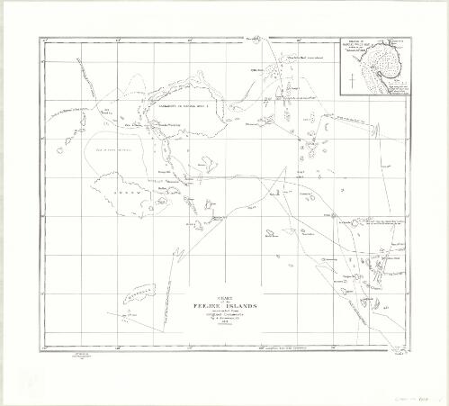 Chart of the Feejee Islands [cartographic material] / constructed from original documents by A. Arrowsmith