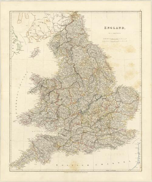England [cartographic material] / by J. Arrowsmith
