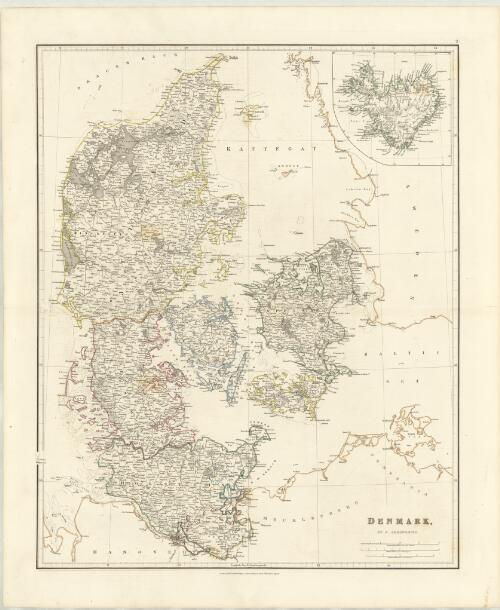 Denmark [cartographic material] / by J. Arrowsmith