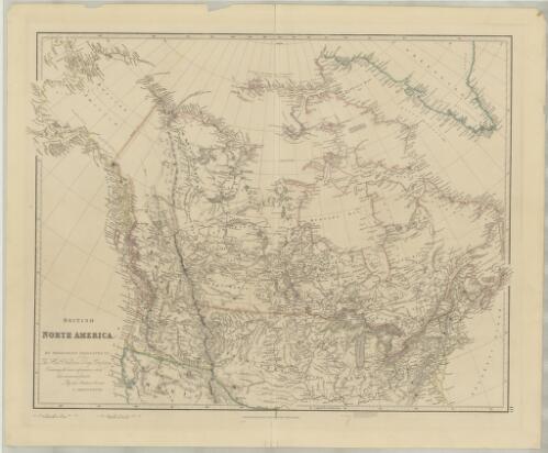 British North America [cartographic material] / by permission dedicated to the Honble. Hudsons Bay Company, containing the latest information which their documents furnish, by their obedient Servant J. Arrowsmith