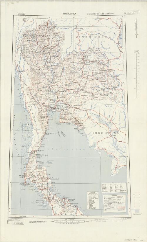 Thailand [cartographic material] / Geographical Section, General Staff