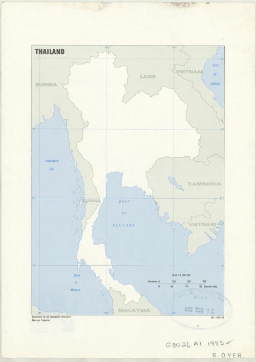 Thailand [cartographic material]