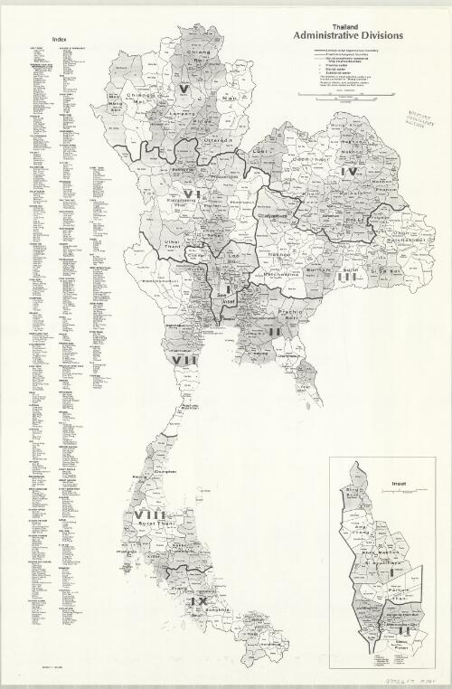 Thailand administrative divisions. 4-74