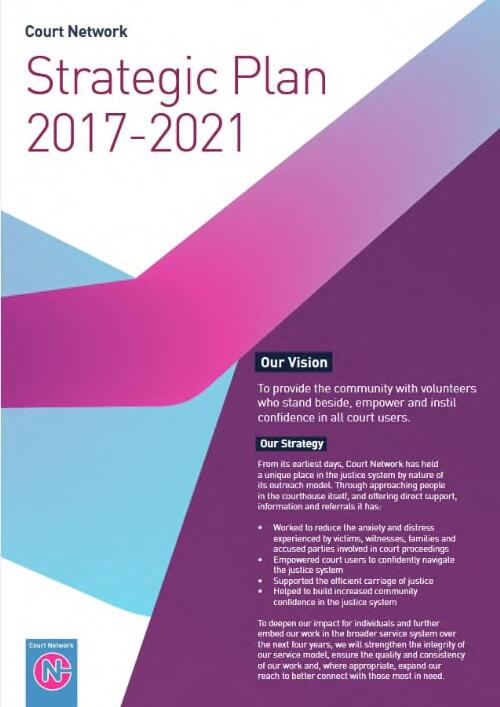 Strategic plan 2017-2021 / Court Network