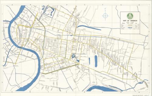 Map of Bangkok [cartographic material]
