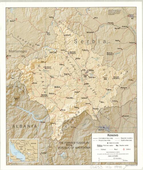 Kosovo [cartographic material]
