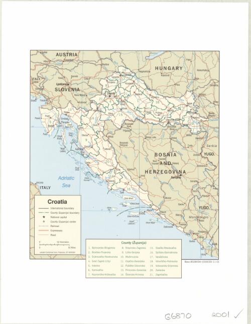 Croatia [cartographic material]