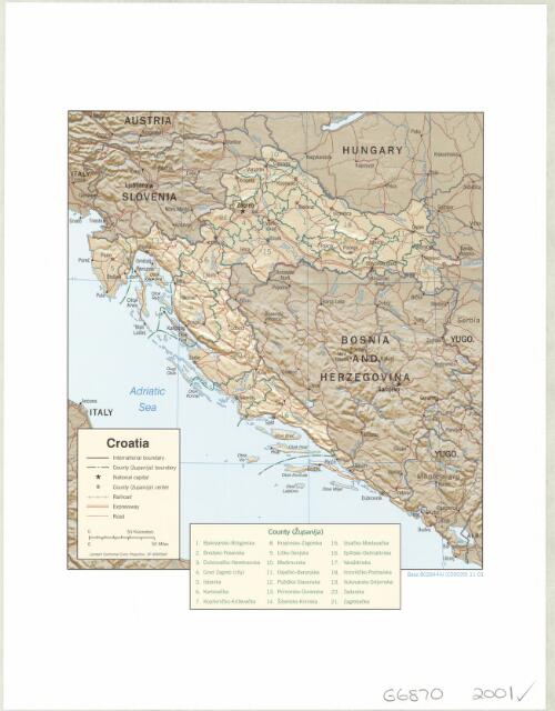 Croatia [cartographic material]