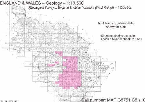 Geological Survey of England & Wales : Yorkshire (West Riding) / Geological Survey of Great Britain