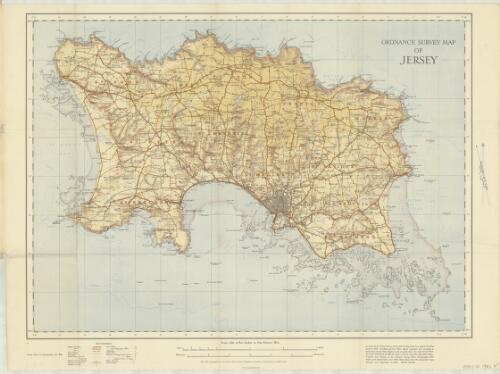 Ordnance survey map of Jersey / Ordnance Survey