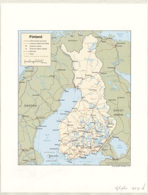 Finland [cartographic material]