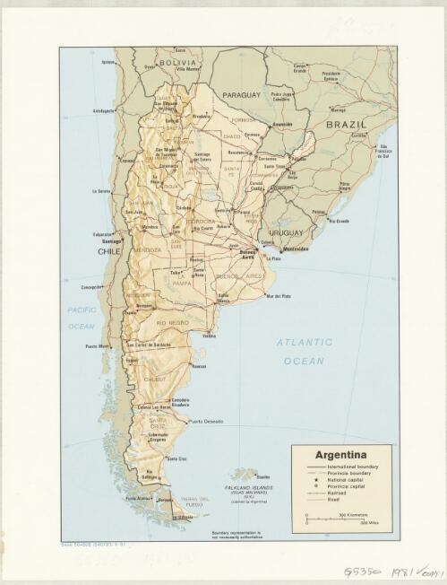 Argentina [cartographic material]