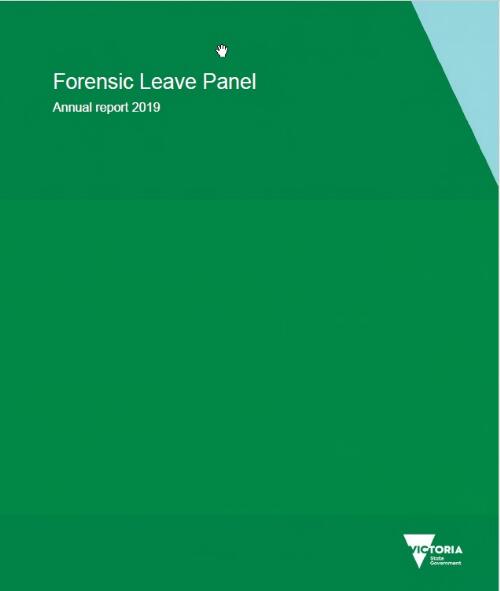 Annual report / Forensic Leave Panel