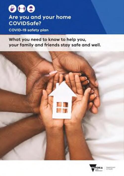 Are you and your home COVIDsafe? : COVID-19 safety plan