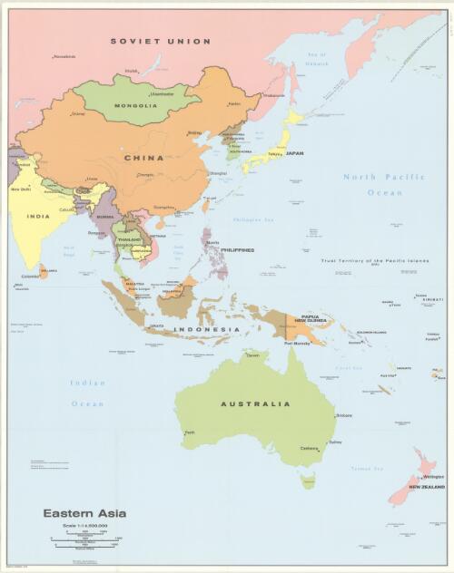 Eastern Asia [cartographic material]