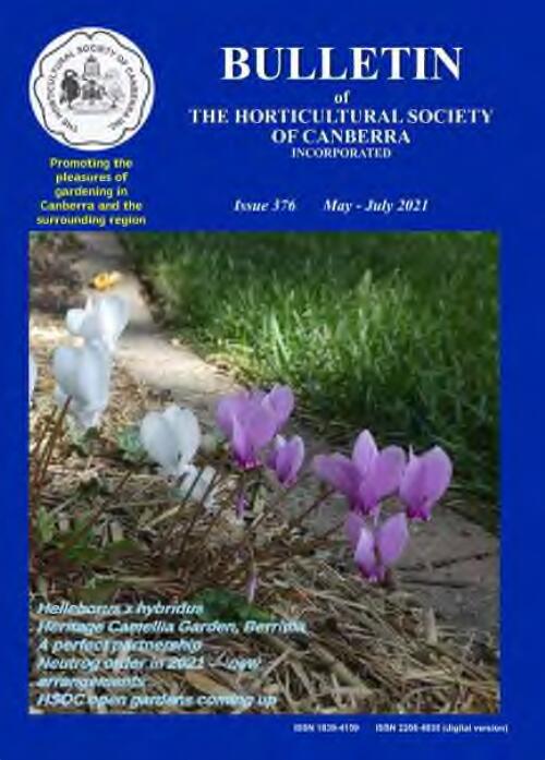 Bulletin of the Horticultural Society of Canberra Incorporated