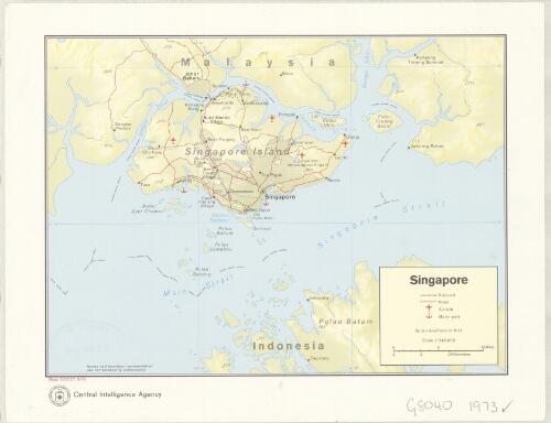 Singapore [cartographic material] / Central Intelligence Agency