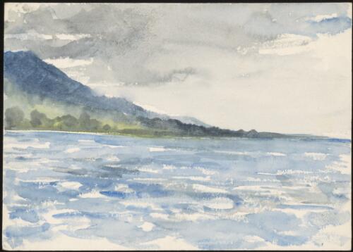 Coastal scene, 1891, 2 / Arnold Henry Savage Landor