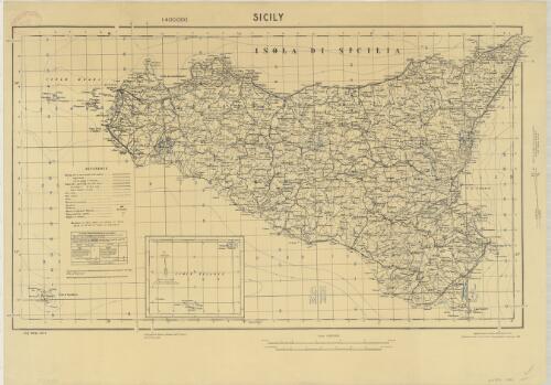 Sicily / copied from Italian Map dated 1937 ; reproduced by L.H.Q (Aus) Cartographic Company