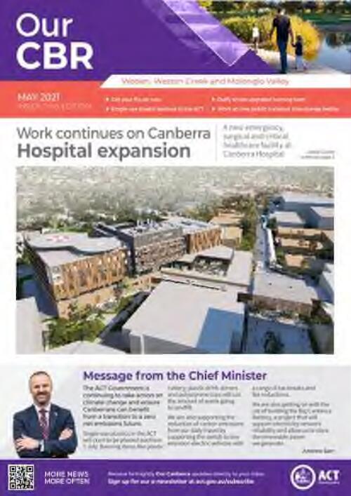Our Canberra : Woden, Weston Creek & Molonglo edition / ACT Government