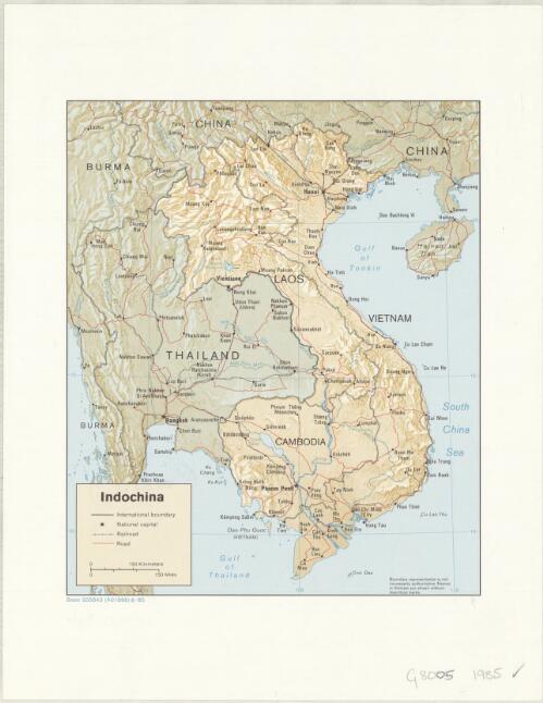Indochina [cartographic material]