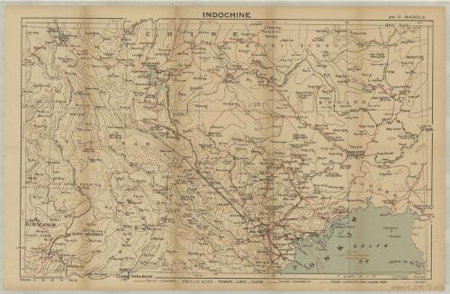 Indochine [cartographic material] / par Cl. Madrolle