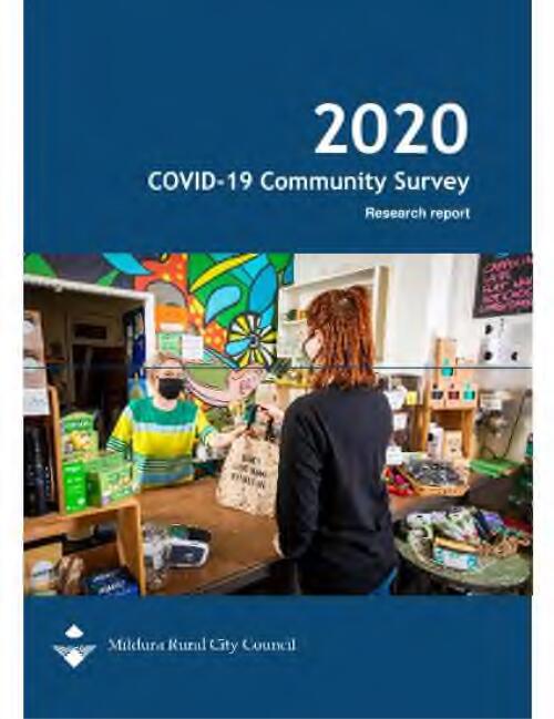 2020 COVID-19 Community Survey Research Report / Prepared by ASDF Research