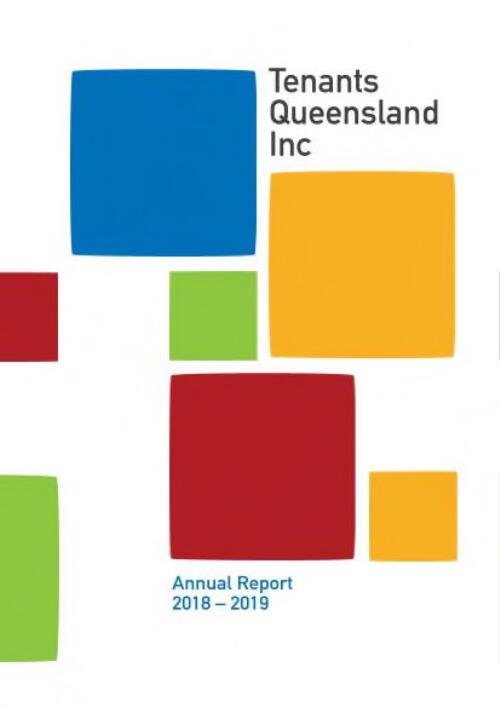 Annual report / Tenants Queensland Inc