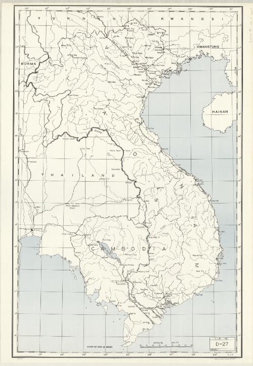 [Indochina planning map] [cartographic material] / reproduced by Royal Australian Survey corps